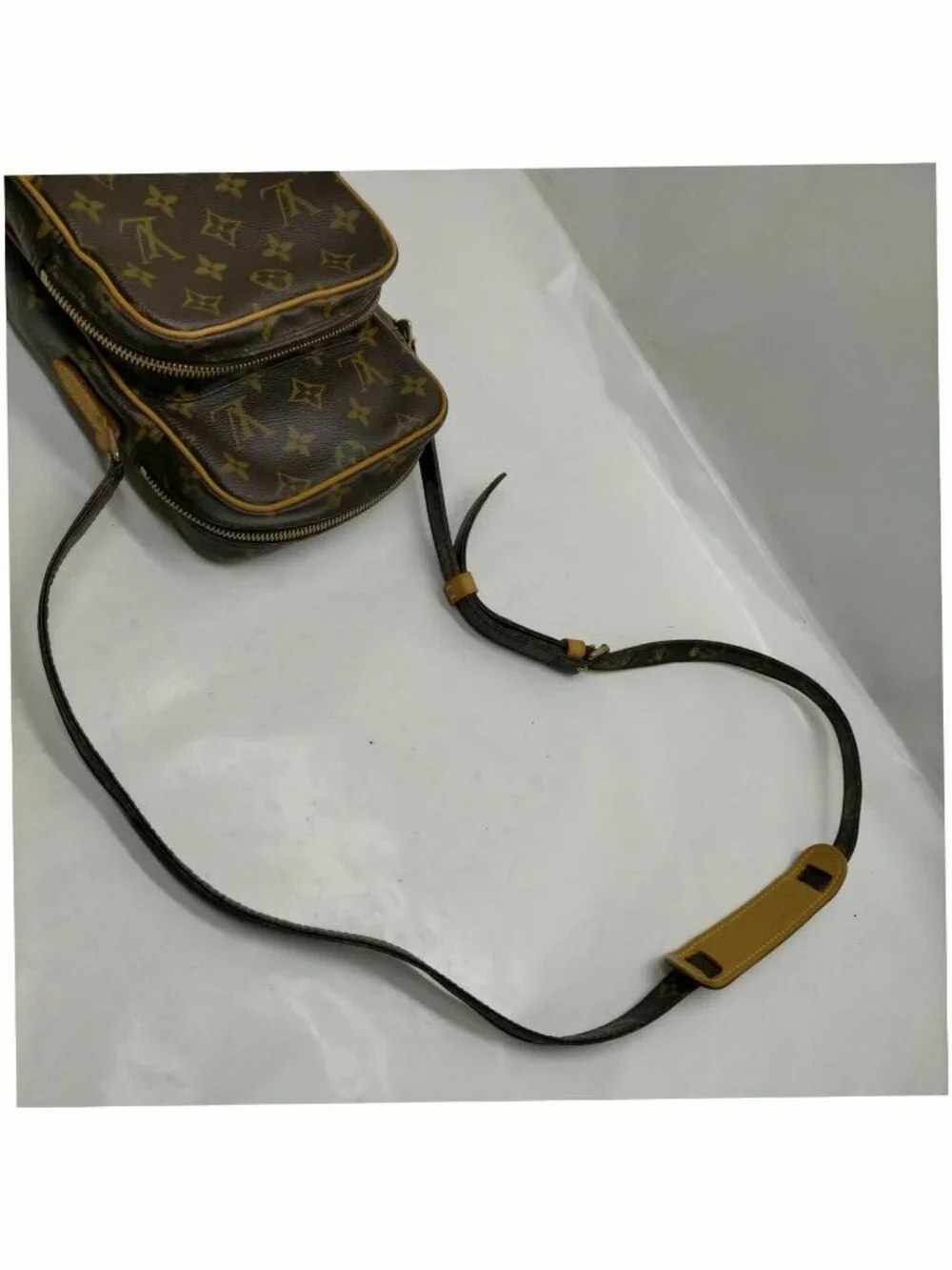 Authentic Louis Vuitton Monogram Amazone Crossbody Bag Vintage Shoulder Bag